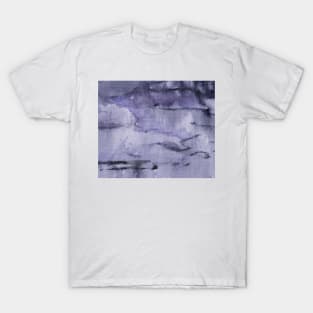 Abstract Oil Painting Very Peri 12c11 T-Shirt